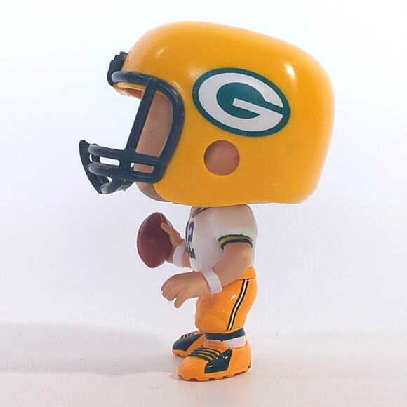 Funko Pop! NFL Green Bay Packers Aaron Rodgers #12 With Helmet Unboxed #10 - Picture 2 of 5